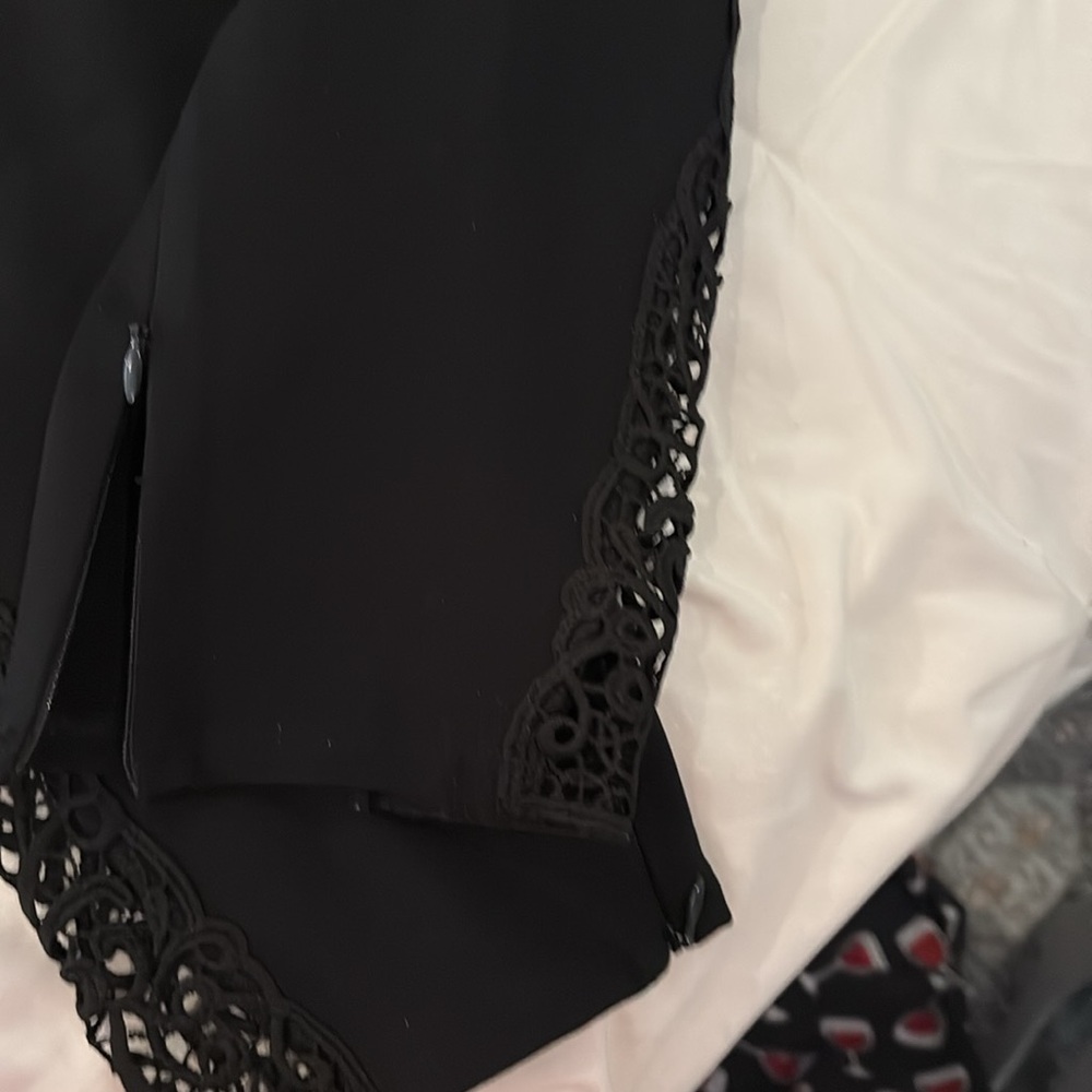 EUC Ann Taylor 2 pc Black Pant Set size XL - Picture 3 of 9